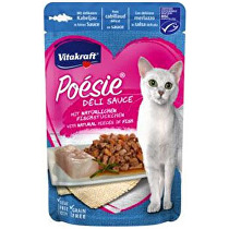 Vitakraft Cat Poésie DéliSauce kapsa z tresky 85g