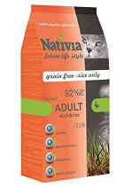 Nativia Cat Adult Duck&Rice Hairball 10kg