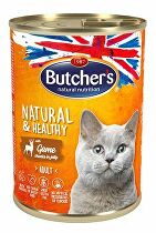 Butcher's Cat Natur.&Healthy s jelením mäsom 400g