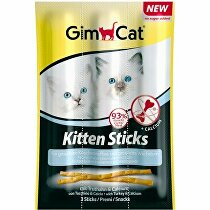 Gimpet tyčinky Kitten moriak+vápnik 3ks