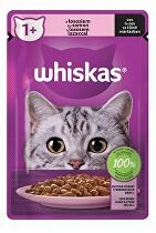 Kapsuly Whiskas. Jadro z lososa v šťave 85g