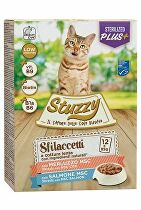 Stuzzy Cat pocket Adult Sterilizované ryby 12X85G