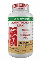 Giom S pes L-karnitin Aktiv 60 MAXI tbl+25% zdarma